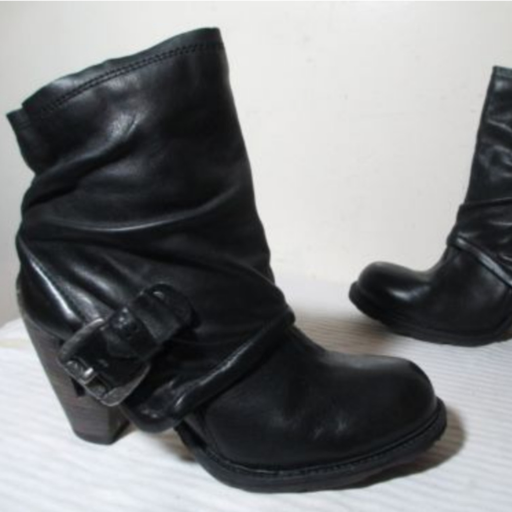 A.S. 98 Airstep Leather Ankle Boots Size 38